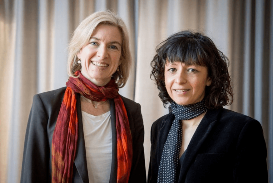 Jennier and Emmanuelle Charpentier